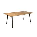 Eettafel Bresso Eiken, Huis en Inrichting, Tafels | Eettafels, Ophalen, Gebruikt, Eikenhout, 50 tot 100 cm