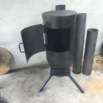 Houtkachel , werkplaatskachel van dik staal, Ophalen, Hout, Houtkachel