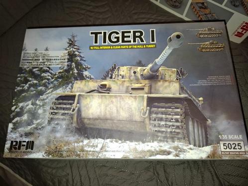Tiger 1 tank, Hobby en Vrije tijd, Modelbouw | Auto's en Voertuigen, Nieuw, Tank, 1:32 tot 1:50, Overige merken, Ophalen of Verzenden