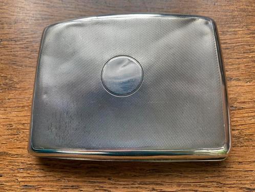 Antiek Zilveren Engelse Sigarettenkoker, Antiek en Kunst, Antiek | Goud en Zilver, Ophalen of Verzenden