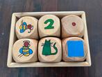 Houten dobbelstenen, Kinderen en Baby's, Ophalen, Zo goed als nieuw, Overige typen