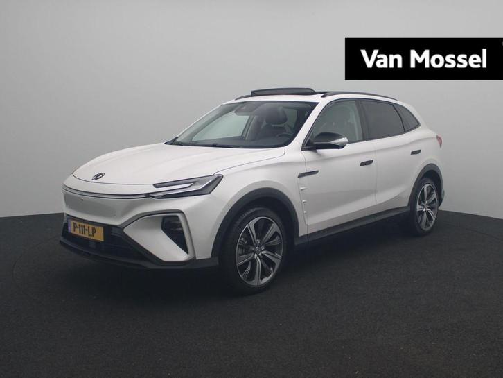 MG Marvel R Luxury 70 kWh | Panoramadak | Leder | Sfeerverli, Auto's, MG, Bedrijf, Te koop, Marvel R, 360° camera, ABS, Adaptive Cruise Control