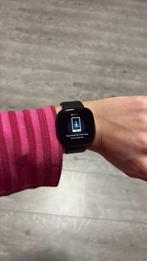 Fitbit Versa 3 - Zwart, Incl. 2 Bandjes & Oplader, Zwart, Ophalen of Verzenden, Zo goed als nieuw, Fitbit