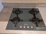 Smeg PV164S2 gaskookplaat – 60 cm – glas – 4 pits, Witgoed en Apparatuur, Kookplaten, Ophalen, 4 kookzones, Zo goed als nieuw