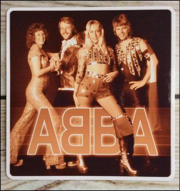 Zeldzame ABBA Muziek Sticker beschikbaar voor biedingen