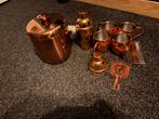 Cocktail Set Koper Gekleurd, Antiek en Kunst, Ophalen