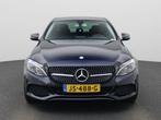 Mercedes-Benz C-klasse 180 Ambition | Automaat | Navigatie |, Automaat, Blauw, Leder en Stof, 19 km/l