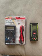 Digitale Multimeter & Afstandsmeter, Doe-het-zelf en Verbouw, Meetapparatuur, Ophalen, Gebruikt, Afstand