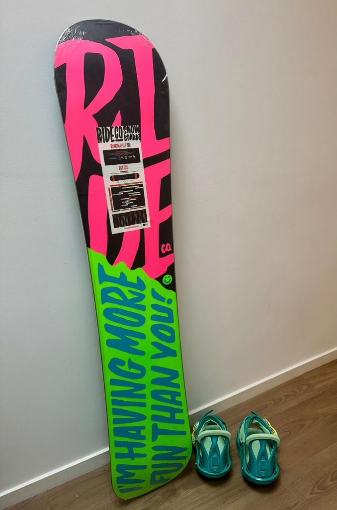 Snowboard Ride Buckwild 153 NIEUW  Burton Citizen bindingen, Sport en Fitness, Snowboarden, Nieuw, Board, Ophalen of Verzenden
