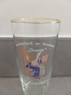 oud bierglas Schutterij en Drumband Oranje Boukoul, Zo goed als nieuw, Ophalen, Bierglas