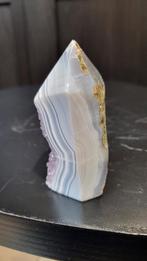Agaat met amethist torentje, Ophalen of Verzenden