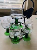 Roemer Wijnglazen op Houder - Set van 6, Ophalen, Glas of Glazen, Gebruikt, Glas