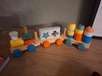 Gratis houten HEMA Trein - Niet Compleet, Kinderen en Baby's, Speelgoed | Houten speelgoed, Ophalen, Gebruikt, Duw- of Trekspeelgoed