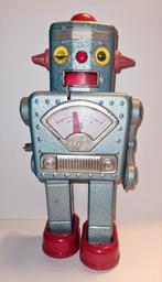 Oude Robot "Winky" tin toy opwindbaar, werkend, 24cm hoog, Ophalen of Verzenden