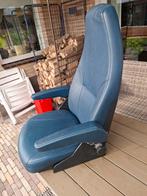 Blauwe bootstoel met armleuningen, Ophalen of Verzenden