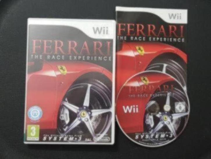 OPRUİMEN | Wii | Ferrari The Race Experience, Spelcomputers en Games, Games | Nintendo Wii, Gebruikt, Muziek, 1 speler, Vanaf 12 jaar