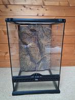 Terrarium  47x32x30 cm i.g.st. geen verzending, Dieren en Toebehoren, Reptielen en Amfibieën | Toebehoren, Ophalen, Gebruikt, Terrarium of Paludarium