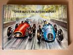 Over auto’s en auto-rensport oldtimers, Boeken, Prentenboeken en Plaatjesalbums, Ophalen of Verzenden, Plaatjesalbum