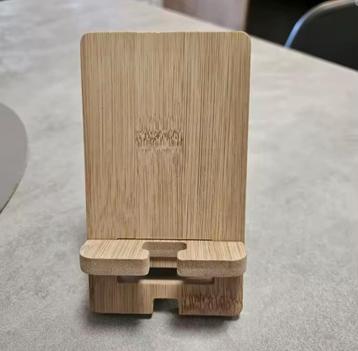 Houten Telefoonhouder - incl. Verzending beschikbaar voor biedingen