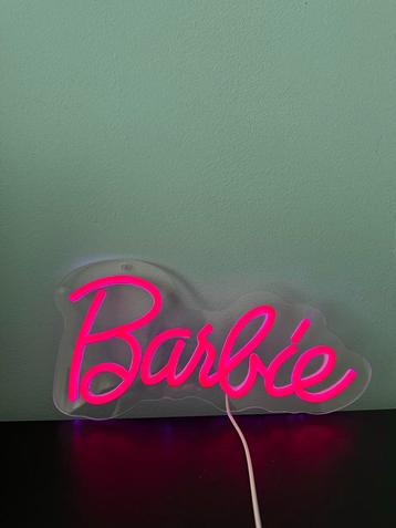 BARBIE - Neon Lamp | LED | Y2K | Retro | Pink | Nachtlampje beschikbaar voor biedingen