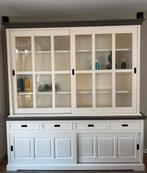 Buffetkast/Servieskast Clear White/Rustic Grey - Riverwoods, Huis en Inrichting, Ophalen, Gebruikt, 200 cm of meer, Landelijk