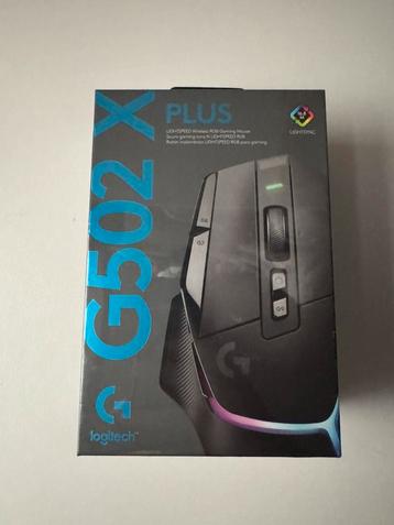 Logitech G G502 X PLUS NIEUW SEALED beschikbaar voor biedingen