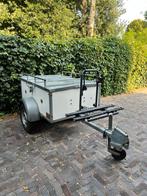 Aanhangwagen met tent Obelink Trail 600 TC, opslag mogelijk, Caravans en Kamperen, Tenten, Ophalen, Zo goed als nieuw, Tot en met 6