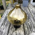 Leuke Vintage Plafondlamp ( retro mid century herda dutch ), Huis en Inrichting, Ophalen of Verzenden, Zo goed als nieuw, Glas