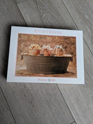 Puzzel 900 stukjes Anne Geddes, als nieuw  beschikbaar voor biedingen