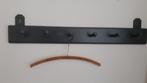Houten kapstok donker grijs, Wandkapstok, Nieuw, Ophalen of Verzenden, Minder dan 100 cm