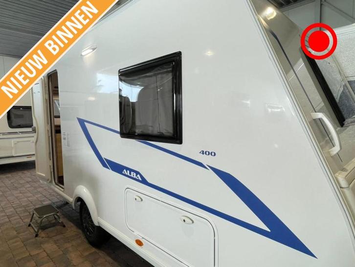 Caravelair Alba 400 Model 2026!, Caravans en Kamperen, Caravans, Bedrijf, tot en met 4, Treinzit, Caravelair, Dwarsbed, Overige typen