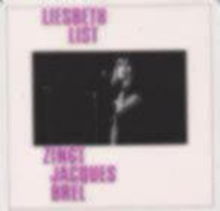 Liesbeth list – zingt jacques brel CD 834 364-2 - 1988 west, Cd's en Dvd's, Cd's | Rock, Zo goed als nieuw, Poprock, Verzenden