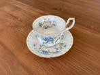 Royal Albert Koffie kop&schotel July, Ophalen of Verzenden, Zo goed als nieuw, Porselein, Kop en/of schotel