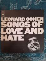 Leonard Cohen Songs of love and hate lp vinyl, Cd's en Dvd's, 1960 tot 1980, Ophalen of Verzenden, Zo goed als nieuw