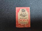 Luciferetiket Rookt Doba - Dobbelmanns Baai, Verzamelen, Merken en Reclamevoorwerpen, Ophalen of Verzenden