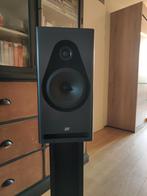 JM Reynaud Bliss speakers met originele Magic stands, Ophalen, Zo goed als nieuw, Front, Rear of Stereo speakers, Overige merken