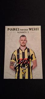 Spelerskaart met handtekening Maikel van der Werff # Vitesse, Verzenden, Nieuw, Vitesse, Spelerskaart