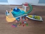 Playmobil Zwembad met Plezierboot, Ophalen of Verzenden, Gebruikt, Complete set