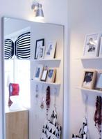 Ikea HOVET Spiegel, 78x196 cm 2 stuks grijs zilver, Ophalen, Zo goed als nieuw, 75 tot 100 cm, 150 tot 200 cm