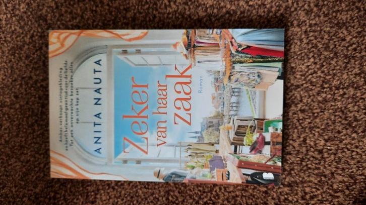 Anita Nauta - Zeker van haar zaak, Boeken, Literatuur, Zo goed als nieuw, Nederland, Ophalen of Verzenden