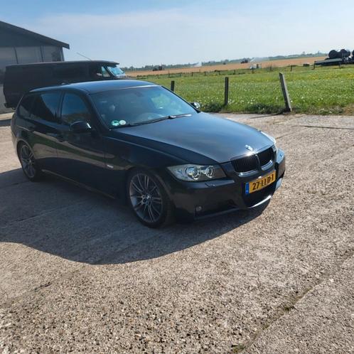BMW 3-Serie 3.0 D 335 Touring AUT 2007 Zwart, Auto's, BMW, Particulier, 3-Serie, Diesel, F, Stationwagon, Automaat, Geïmporteerd