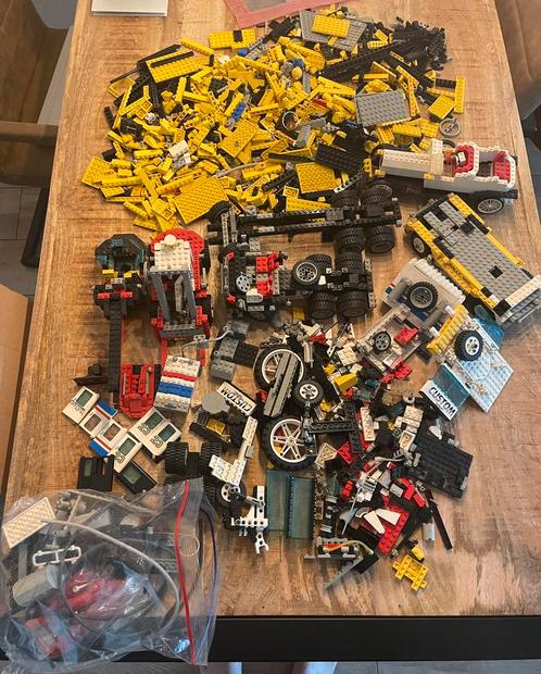 Lego Partij Model Team en Technic met boekjes, Kinderen en Baby's, Speelgoed | Duplo en Lego, Gebruikt, Lego, Losse stenen, Ophalen of Verzenden