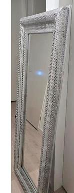 Zilveren spiegel zgan xenos, Minder dan 50 cm, Ophalen of Verzenden, Zo goed als nieuw, 150 tot 200 cm