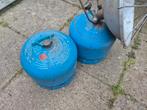 2x Campingaz 904 gasbus leeg + 1x kachelbrander, Caravans en Kamperen, Kampeeraccessoires, Ophalen, Gebruikt