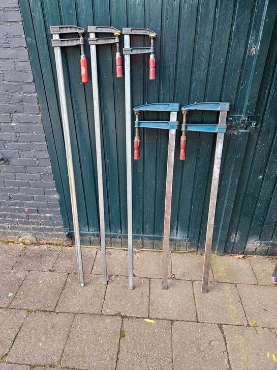 Lange lijmtangen van  1500 mm lang, Doe-het-zelf en Verbouw, Gereedschap | Handgereedschap, Gebruikt, Ophalen of Verzenden