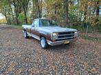 Dodge Ram D150 1980 Wit/Bruin, Auto's, Automaat, 1748 kg, Achterwielaandrijving, Wit