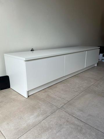 Witte Tv Meubel - Zo Goed Als Nieuw! beschikbaar voor biedingen