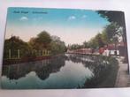 Ansichtkaart Schoonhoven oude singel gelopen, Ophalen of Verzenden, Voor 1920, Gelopen, Zuid-Holland