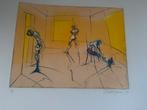 Abstracte Litho van Ronald Tolman '94, Antiek en Kunst, Kunst | Etsen en Gravures, Ophalen