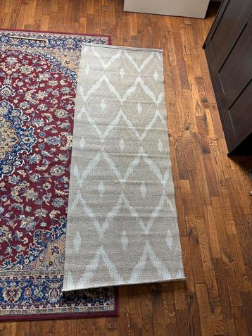 Buitenkleed - Beige - 75x200cm beschikbaar voor biedingen